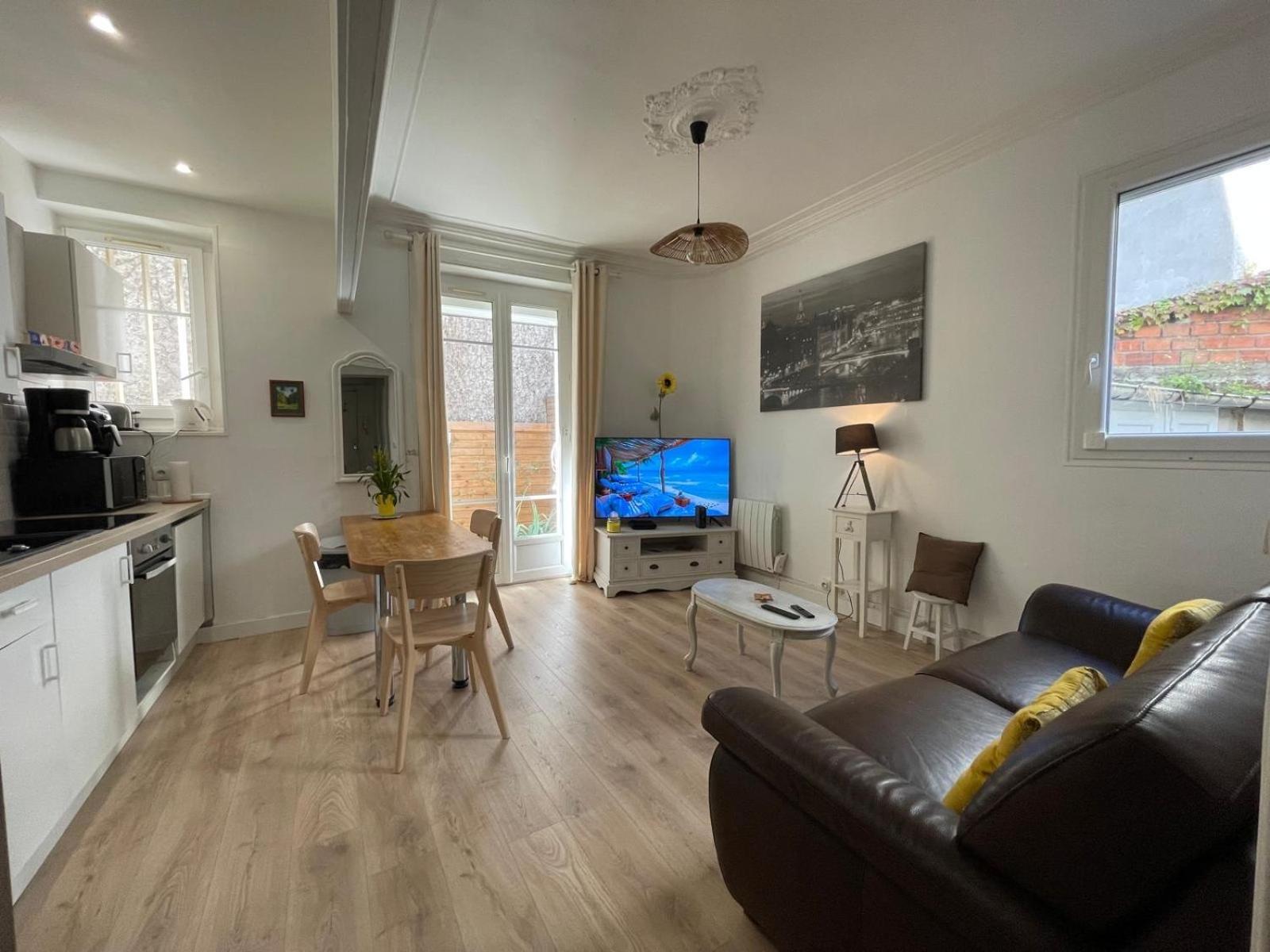 Boulogne 3 Pieces Avec Terrasse Boulogne-Billancourt Exterior foto